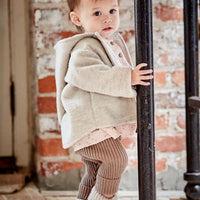 MAXIMO GOTS Baby-Leggings Braunmeliert