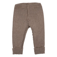 MAXIMO GOTS Baby-Leggings Braunmeliert