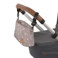 LÄSSIG Kinderwagen Organizer Blocks Taupe/Grau