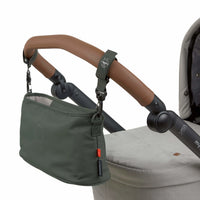 LÄSSIG Kinderwagen Organizer Dunkelgrün