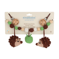 SINDIBABA Kinderwagen-Kette IGEL