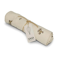 SAGA COPENHAGEN Muslin-Swaddle SEA BUCKTHORNE