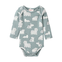 PEOPLE WEAR ORGANIC Langarm Body - Hunde