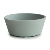 MUSHIE Silikon-Schüssel mit Saugnapf - Cambridge Blue