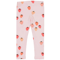 GEGGAMOJA Bambus Babyleggings - Erdbeere