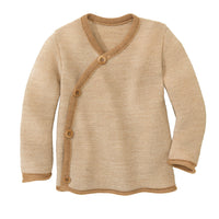 DISANA Wollstrick Wickeljacke, Karamell-Natur