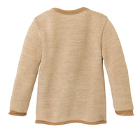 DISANA Wollstrick Wickeljacke, Karamell-Natur