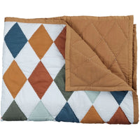 FABELAB Baby Patchwork Steppdecke - Diamond