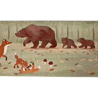 FILIBABBA Eltern-Kind-Puzzle mit 30 Teilen - Nordische Tierwelt