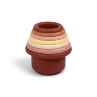 FILIBABBA Silikonstapelbecher Rosa