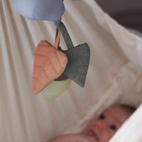FILIBABBA Kleeblatt Spieluhr Mobile - Powder Blue