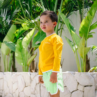 COSY ROOTS Sustainable UV Shirt - Bright Orange