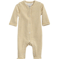 SERENDIPITY Strampler Chamomile/Offwhite gestreift