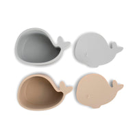 FILIBABBA Set mit 2 kleinen Brotdosen Christian der Wal Pearl Blue