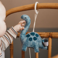 GAMCHA Spieluhr Dino Blau