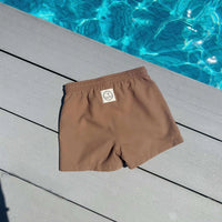 COSY ROOTS Sustainable Swimshort - Walnut