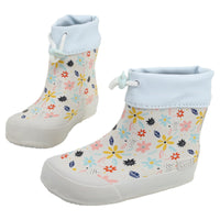 KOEL Wellie Laufanfänger-Gummistiefel "Blumen Weiss"