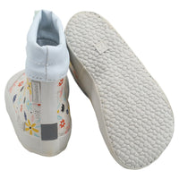 KOEL Wellie Laufanfänger-Gummistiefel "Blumen Weiss"