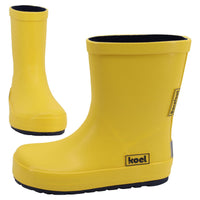 KOEL Welli Bare Barfuss Gummistiefel "Gelb"