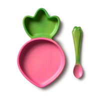 OLI&CAROL Holz Geschirr Set - Ramona Radieschen