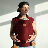 Qookie Vario Fullbuckle Trage Ruby