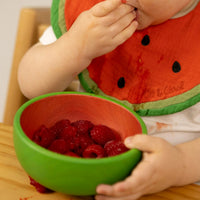 OLI&CAROL Holz Geschirr Set - Wally Wassermelone