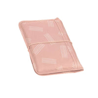 LÄSSIG Windeletui Soft Stripe Rosa