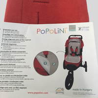POPOLINI Sitzauflage für Kinderwagen, optimale Luftzirkulation