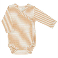 SERENDIPITY Wickelbody Desert/Offwhite gestreift