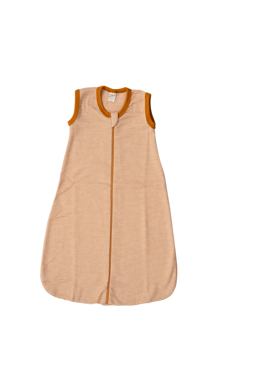 wolle seide schlafsack LILANO Wolle Seide Schlafsack mit Reissverschluss Curry Gestreift – A&O Online Shop