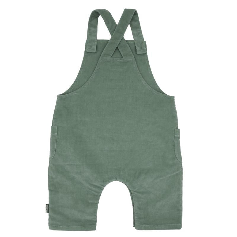 MAXIMO Baby Cord Latzhose Khaki Grey