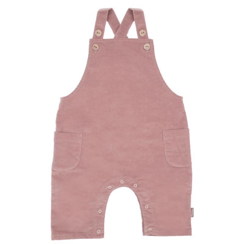 MAXIMO Baby Cord Latzhose Ash Rose