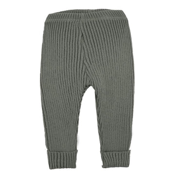 MAXIMO GOTS Baby-Leggings Khaki Grey