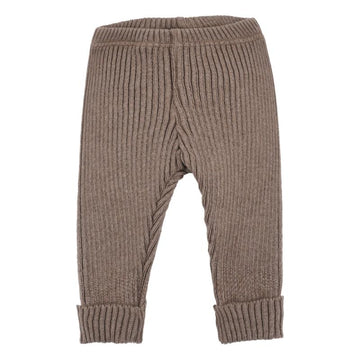 MAXIMO GOTS Baby-Leggings Braunmeliert