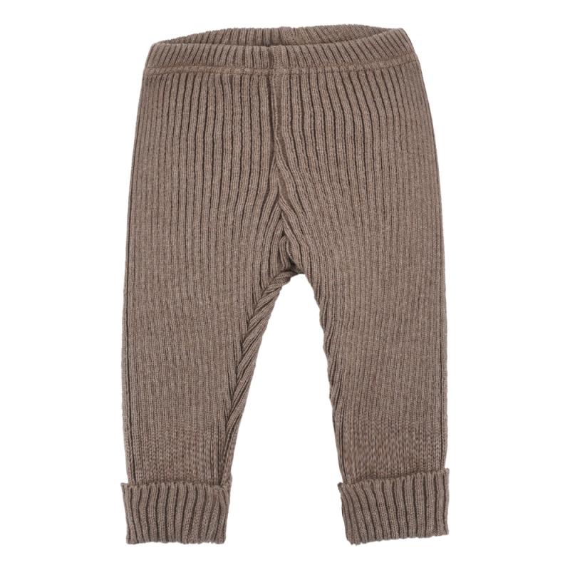 MAXIMO GOTS Baby-Leggings Braunmeliert