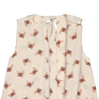 LÄSSIG Muslin Schlafsack - Tiny Team Dog