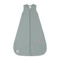 LÄSSIG Schlafsack Jersey - Dog Granitgrün