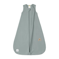 LÄSSIG Schlafsack Jersey - Dog Granitgrün