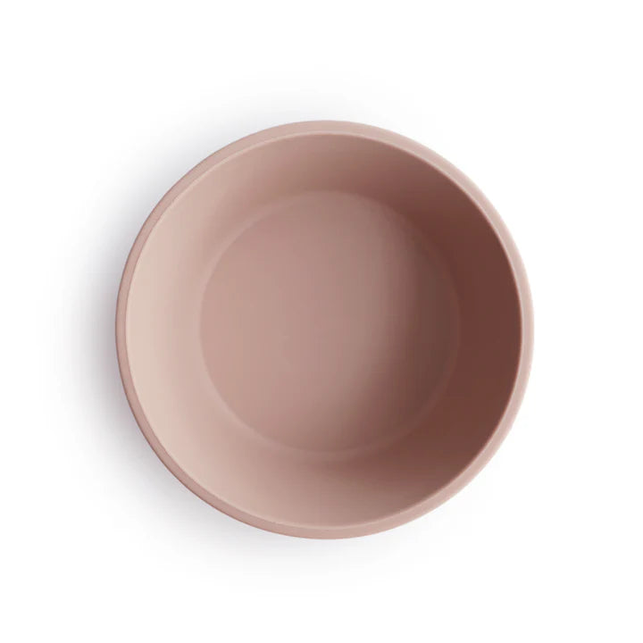 MUSHIE Silikon-Schüssel mit Saugnapf - Blush