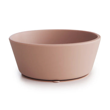 MUSHIE Silikon-Schüssel mit Saugnapf - Blush