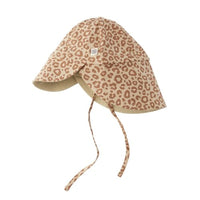 CLOBY Sonnenhut - Leopard Brown / Sandy Beach