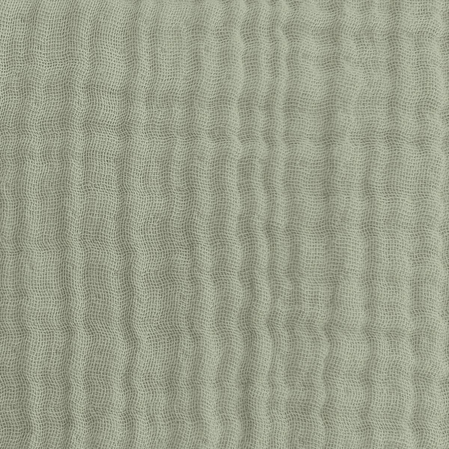 THERALINE Musselin Stillkissen Bezug Salbei