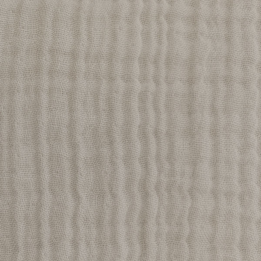THERALINE Musselin Stillkissen Bezug Taupe