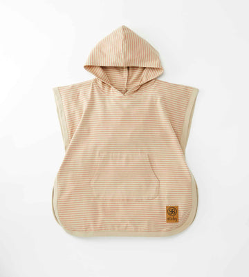 CLOBY UV Poncho UPF50+ SANDY BEACH/SPICY GINGER