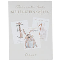 LEEVJE Meilensteinkarten - Mein Erstes Jahr