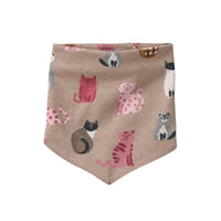PEOPLE WEAR ORGANIC Halstuch GOTS - Katzen