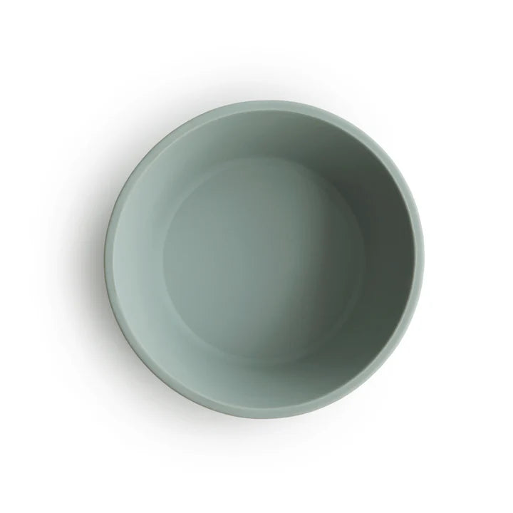 MUSHIE Silikon-Schüssel mit Saugnapf - Cambridge Blue