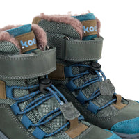 KOEL Ravo Wool Tex Winter-Barfussstirfel - Turquoise