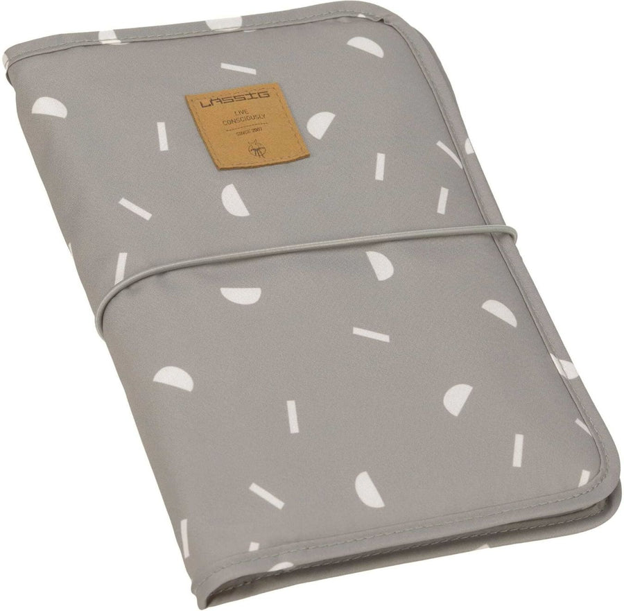 LÄSSIG Windeletui Blocks/Taupe