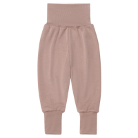 ENGEL NATUR Wolle-Seide Hose mit Nabelbund Dustyrose
